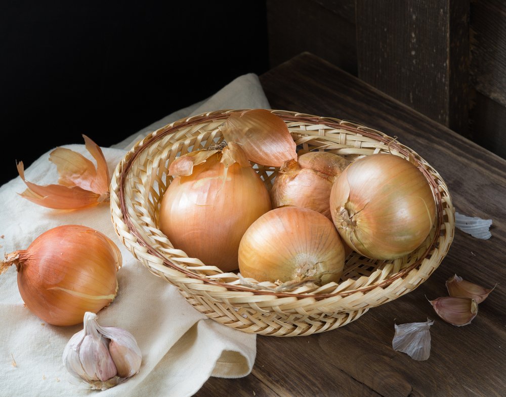 Овощи в корзинке