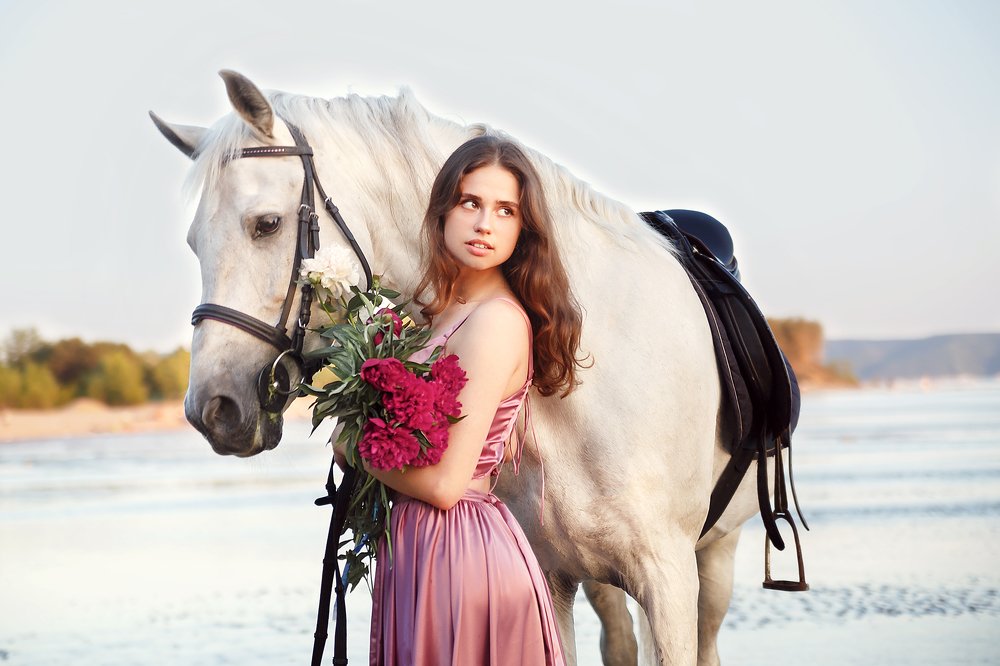 прогулка с конем