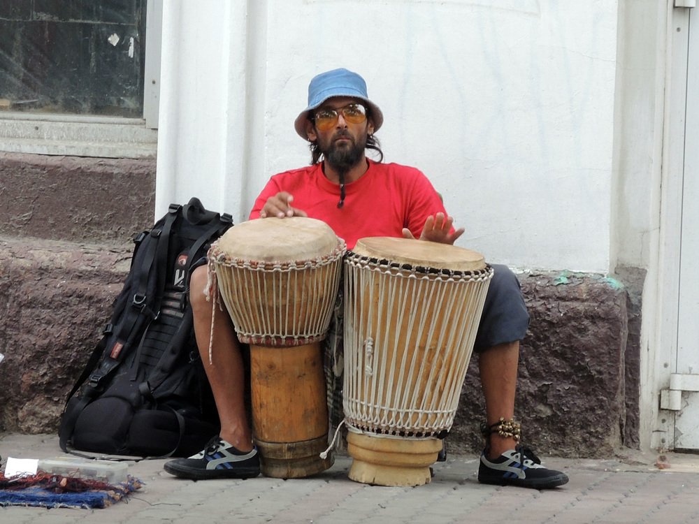 Соло на барабанах