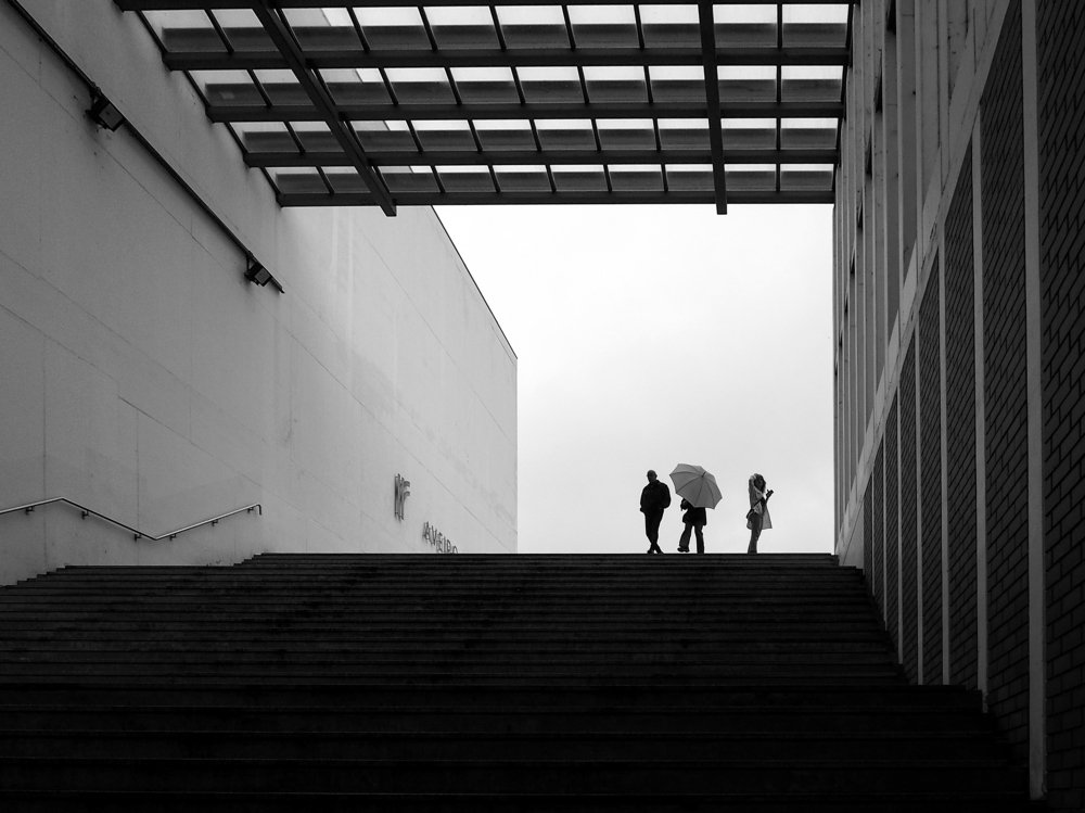 Chegando com a chuva