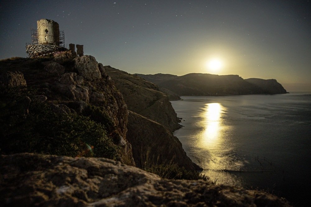 Полнолуние в Балаклаве.