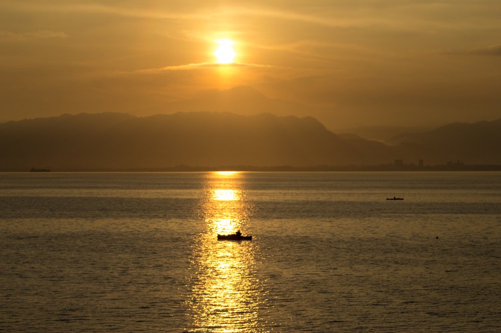 Sunrise over Macajalar Bay