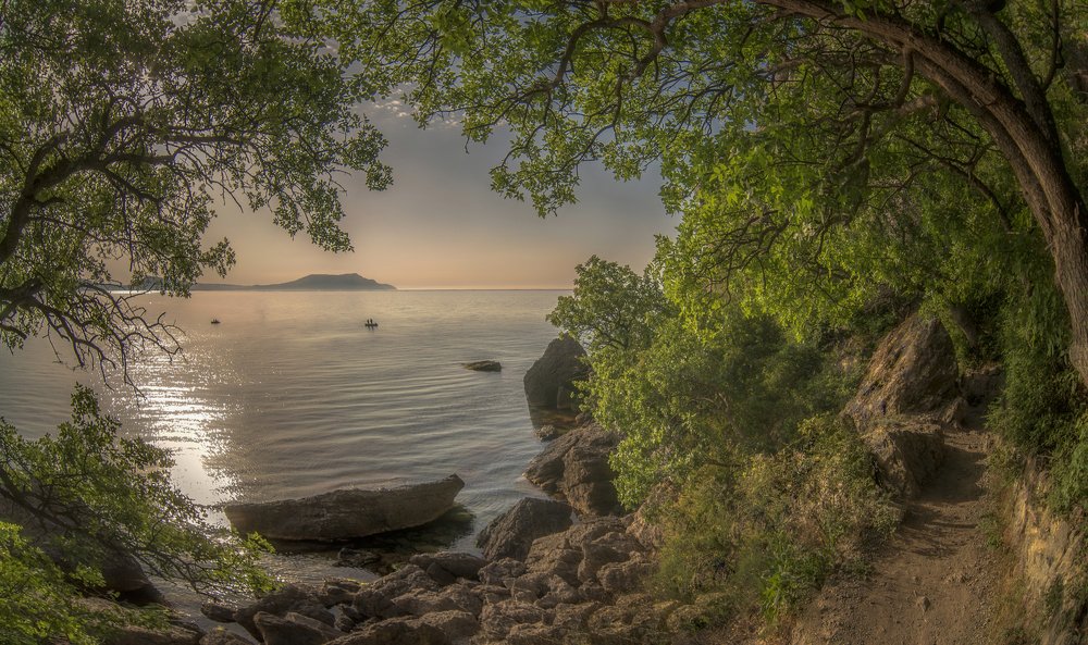 Утро в Зеленой бухте