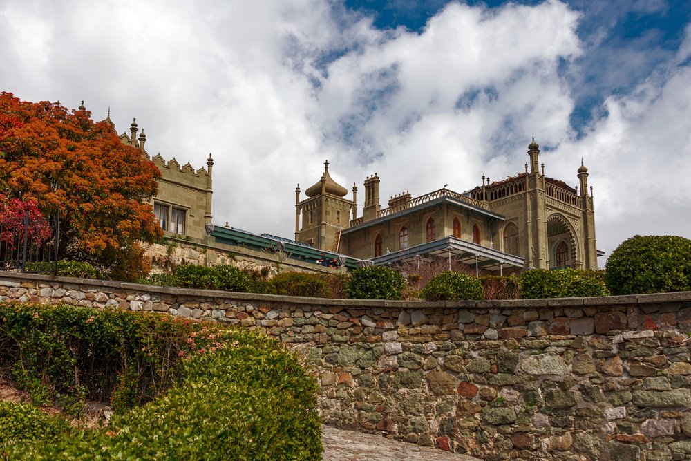 Алупка. Воронцовский дворец.
