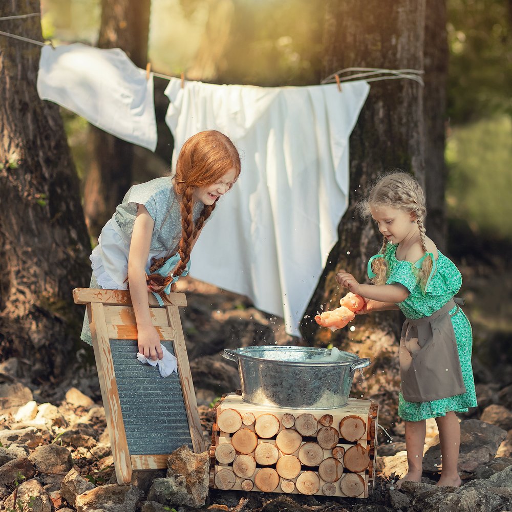 Маленькие прачки