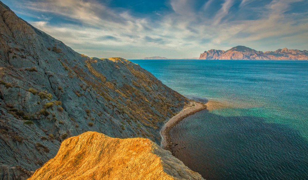 Вид на Карадаг.