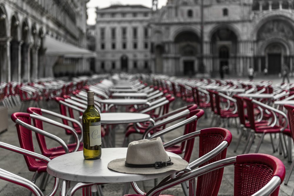 Ранне утро на площади Сан-Марко