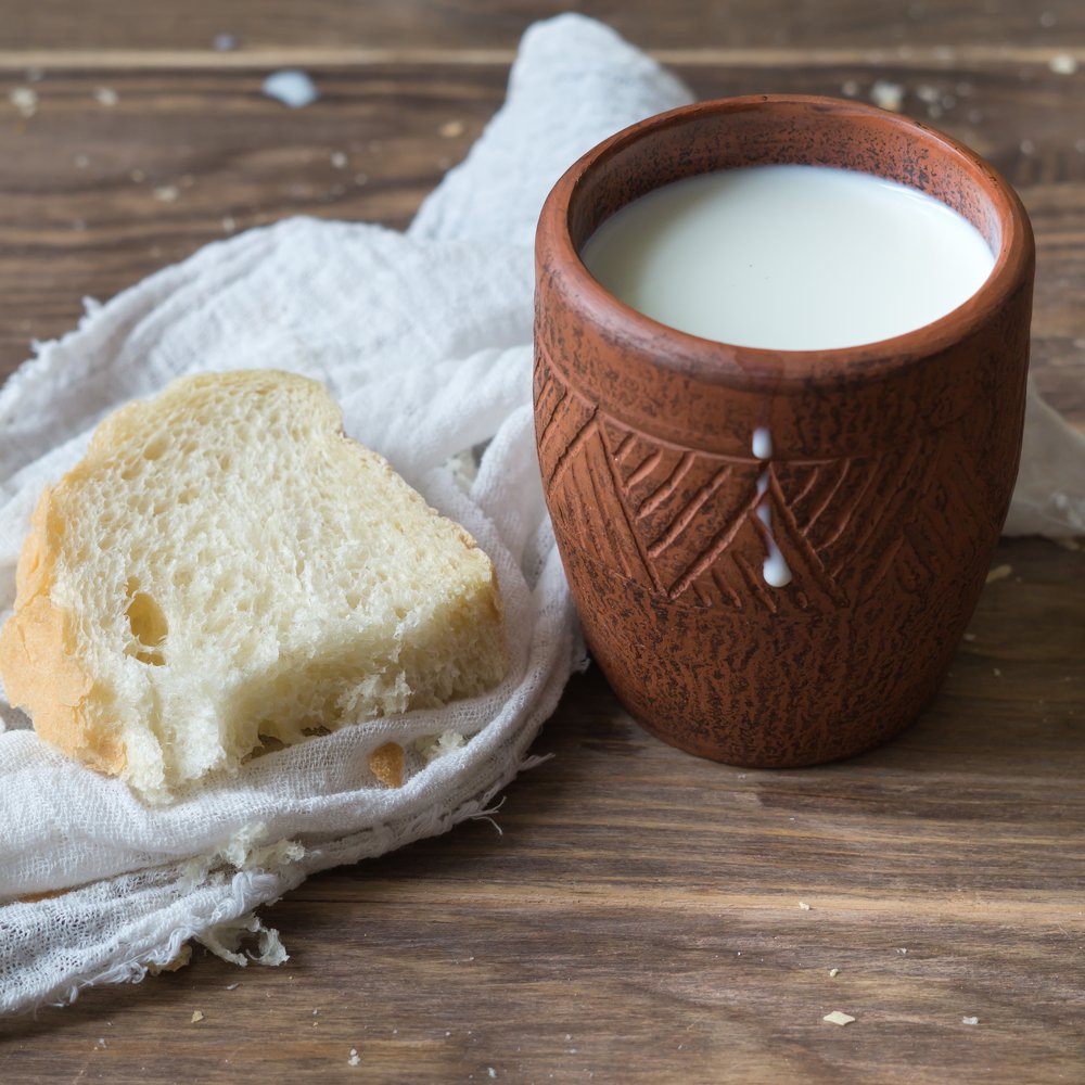 завтрак в деревне