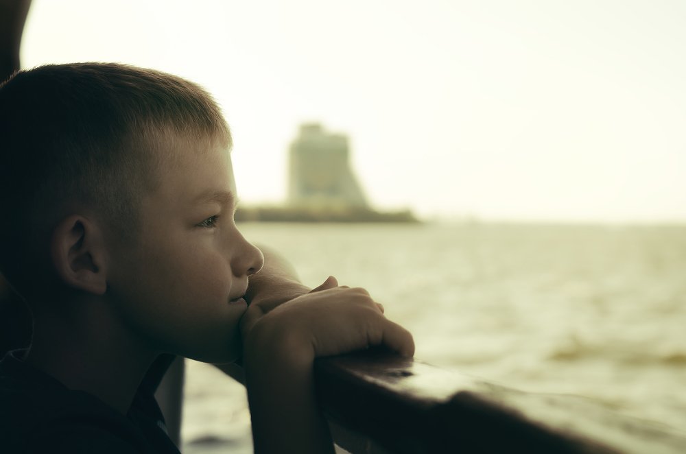 Любуясь на водные просторы реки Днепр