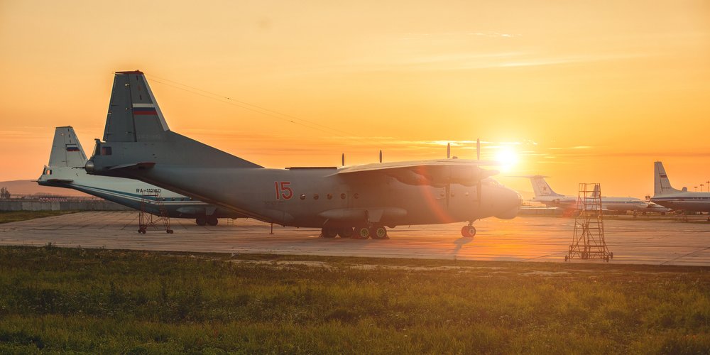 Закат над гаванью