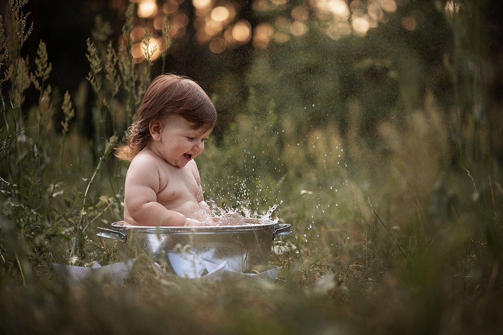 Купание Тимоши