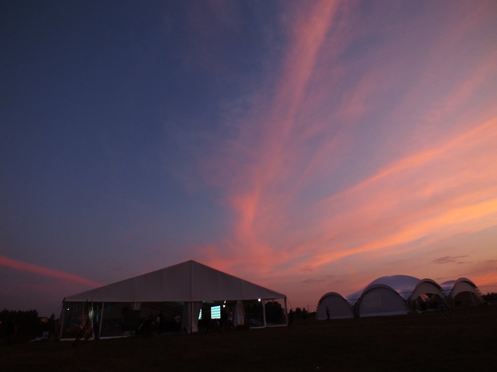 Красные перья заката!