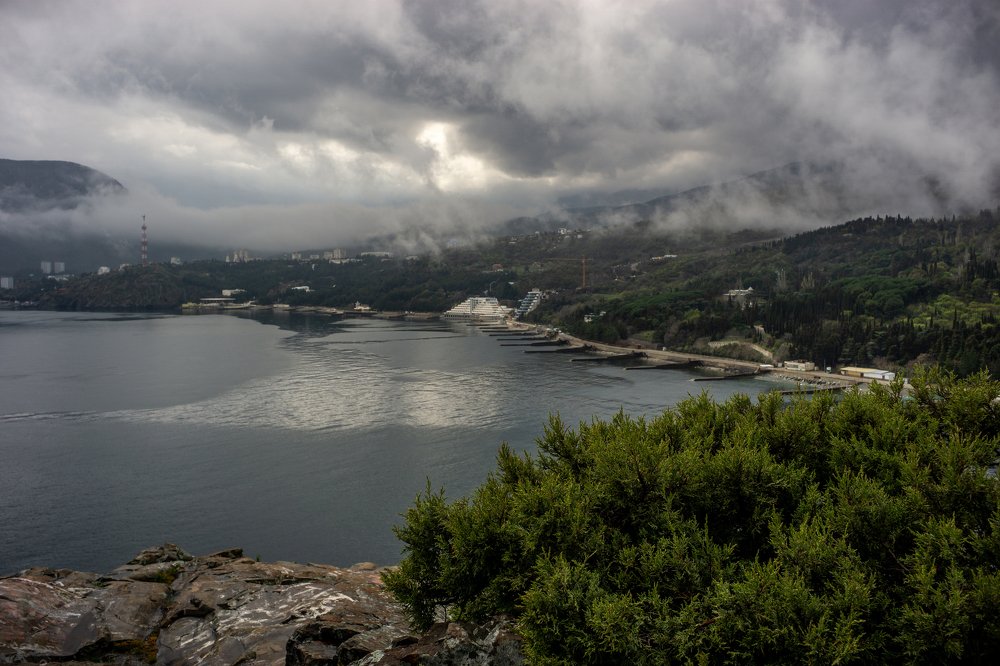 Туман над морем