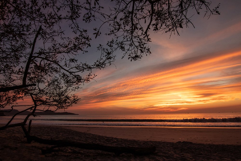 Atardecer Playa Costa de Oro