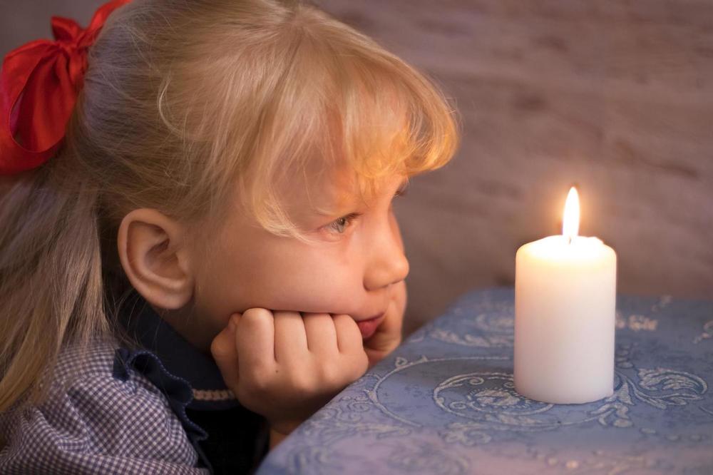 Перед свечой