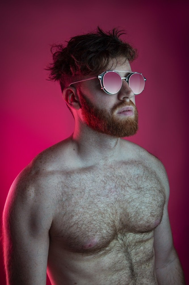 Pink glasses
