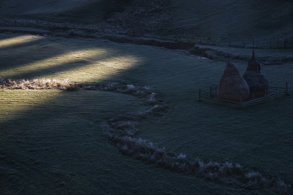 Morning in Romania