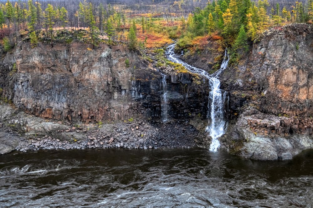 На реке Курейка.