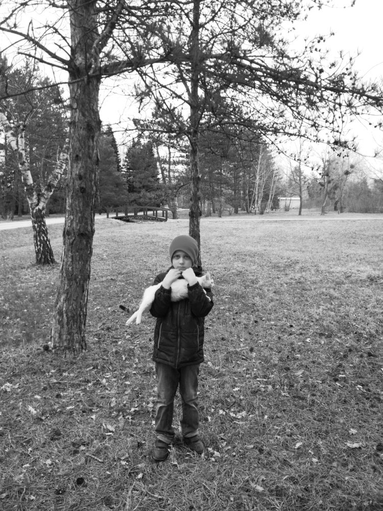 Ребенок в лесу