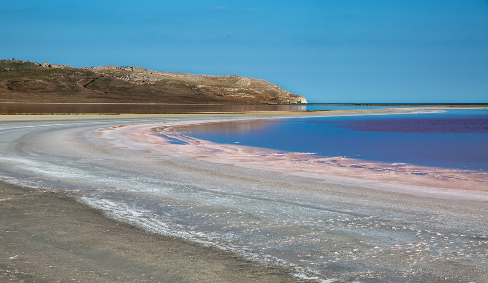 Кояшское озеро. Крым.