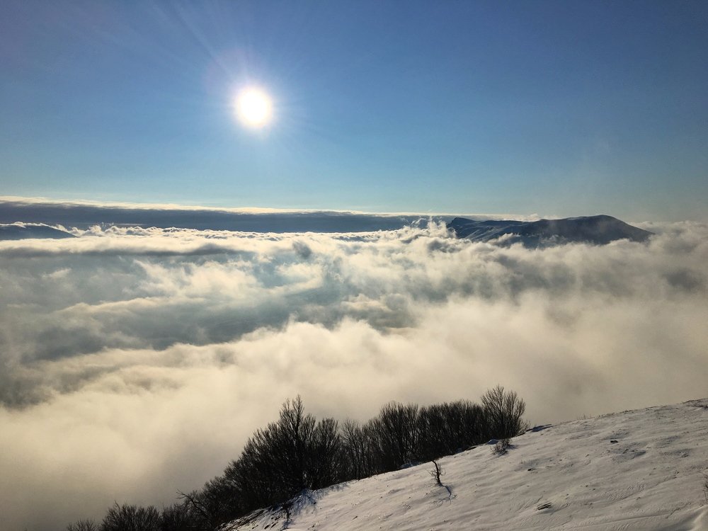 Выше облаков.