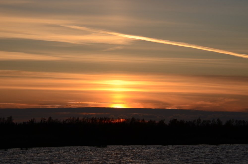 Вечер в Двинской губе