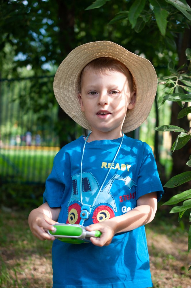 Юный фотограф