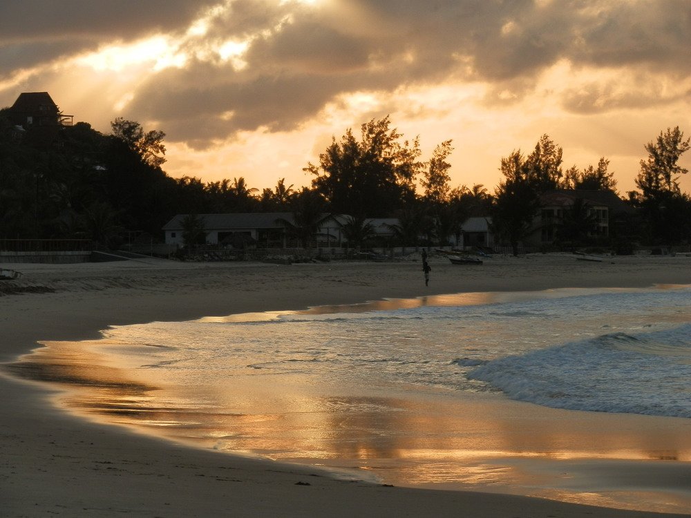 Sunset in Mozambique