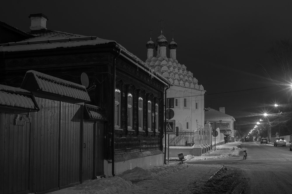 Прогулка по ночной Коломне