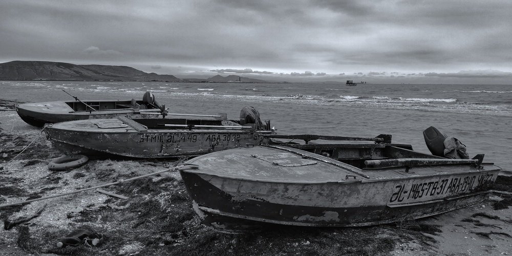 Холодное осеннее ветреное утро