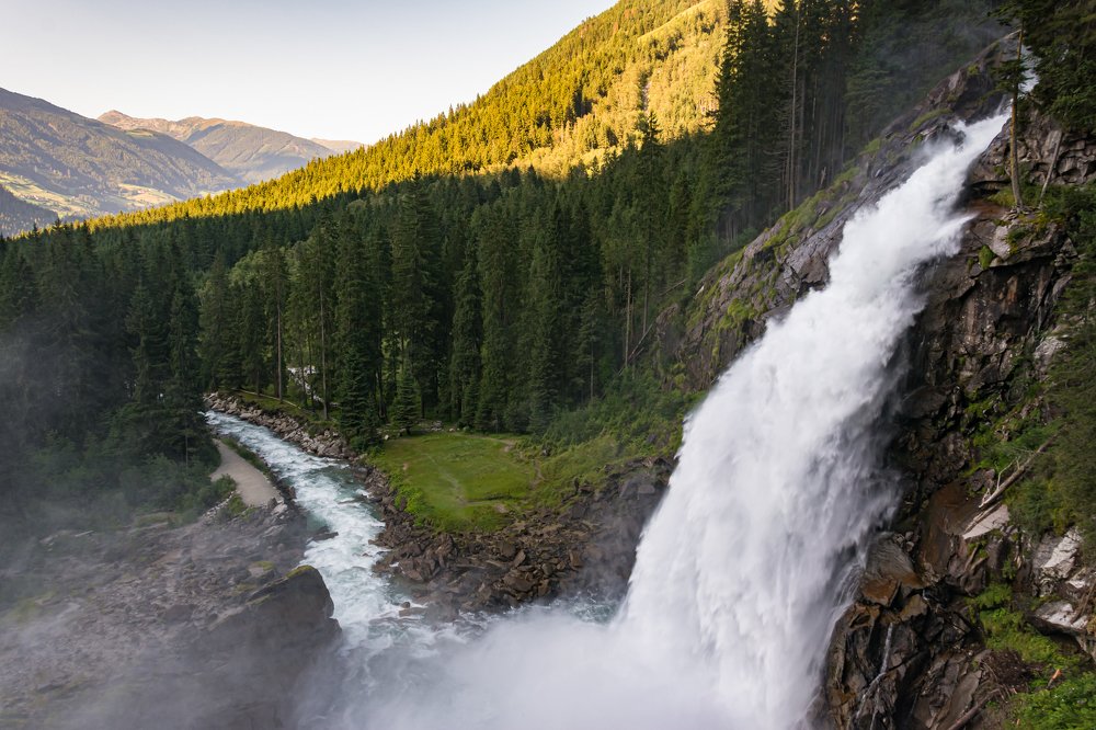 Криммльский водопад.