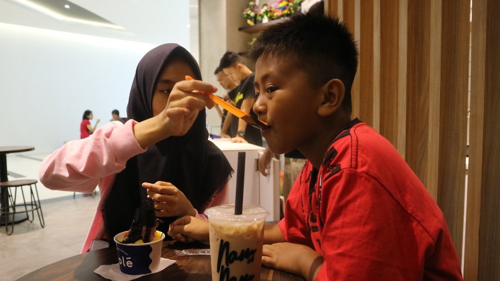 Brother and Sister Share With care