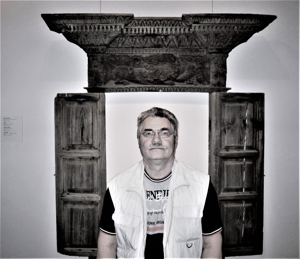 На выставке