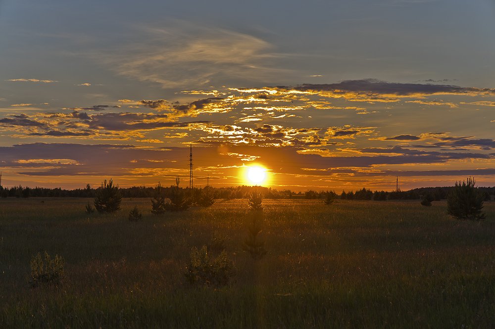 Закат на Сунгуле