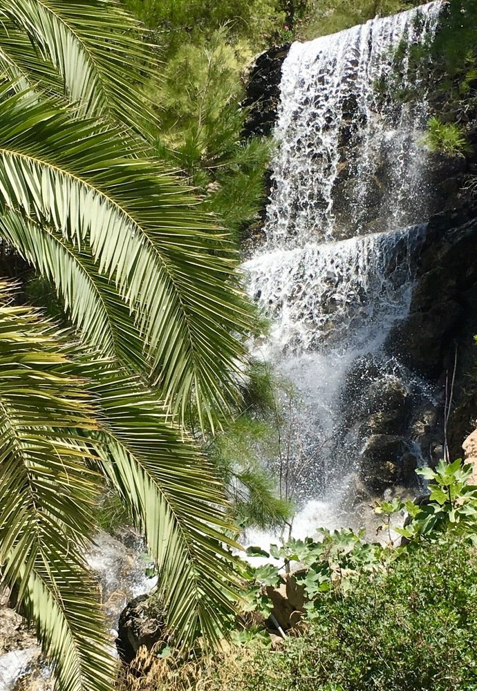 Waterfall in Loutraki