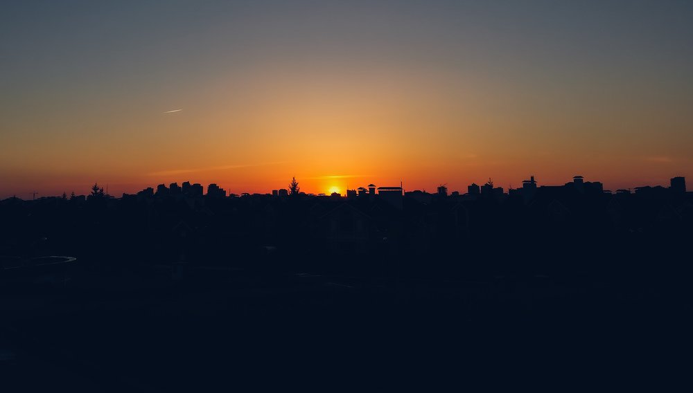 Закат в Казани