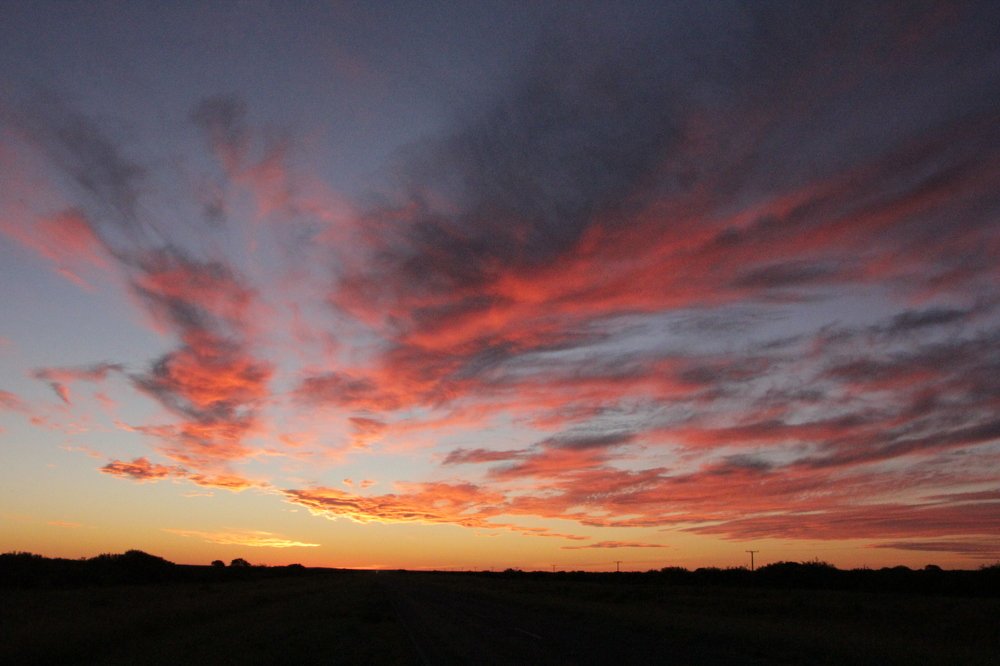 Sunset in Patagônia