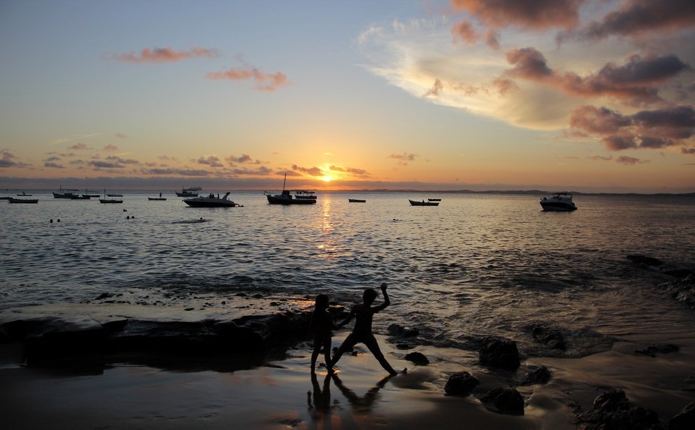 Sunset in Salvador