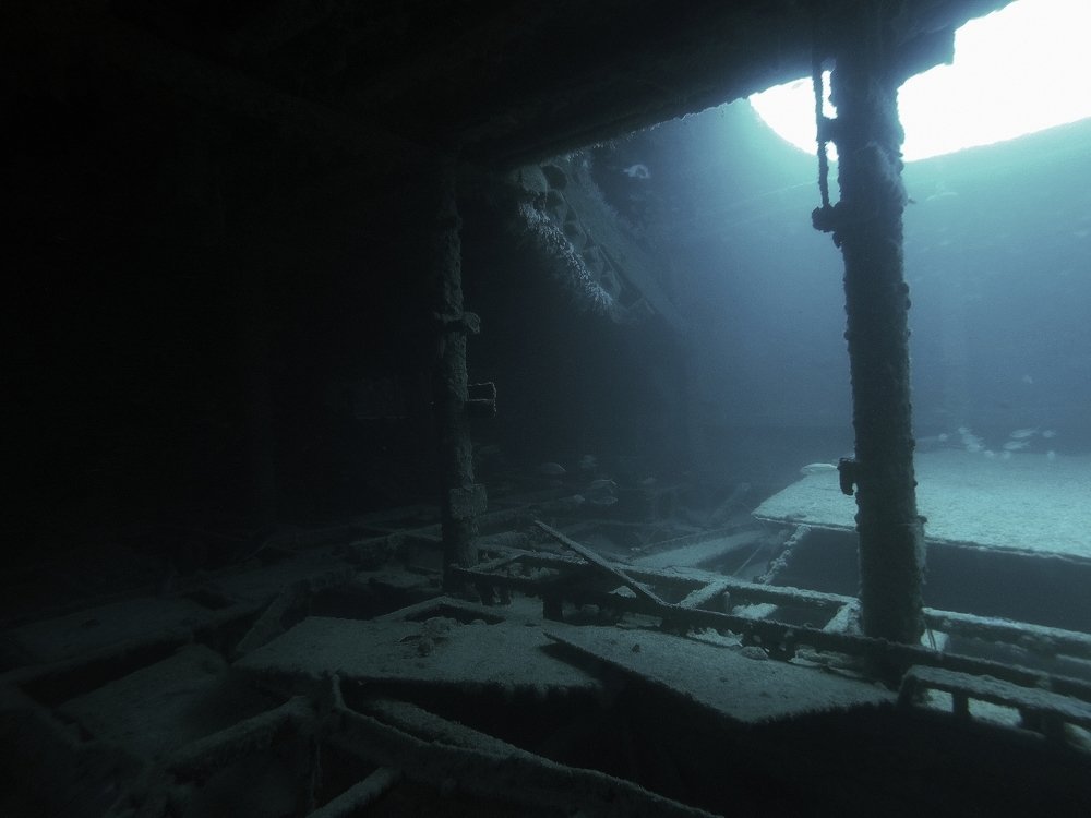 Interior of the Tugboat Mars