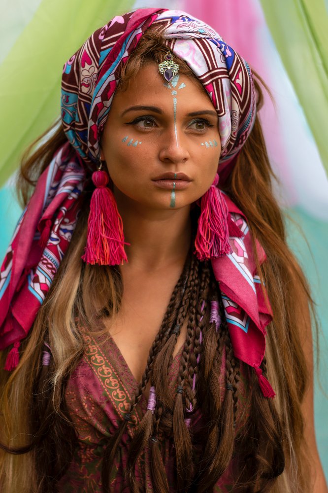 Девушка Бохо
