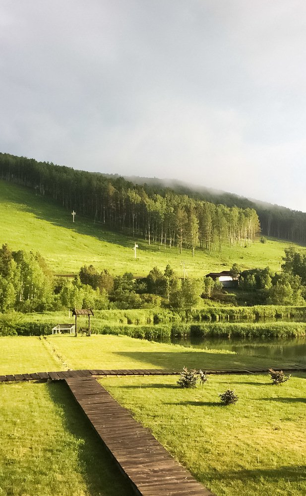 Последний час перед закатом.