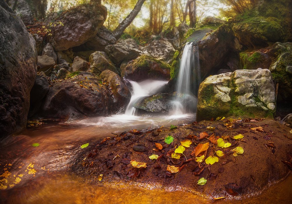 Маленький водопад Большого каньона