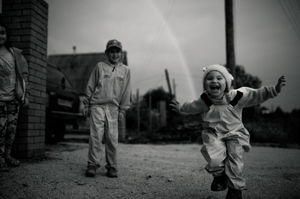 детский смех