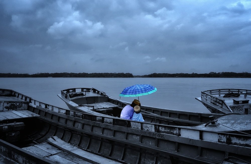 A religious father and son