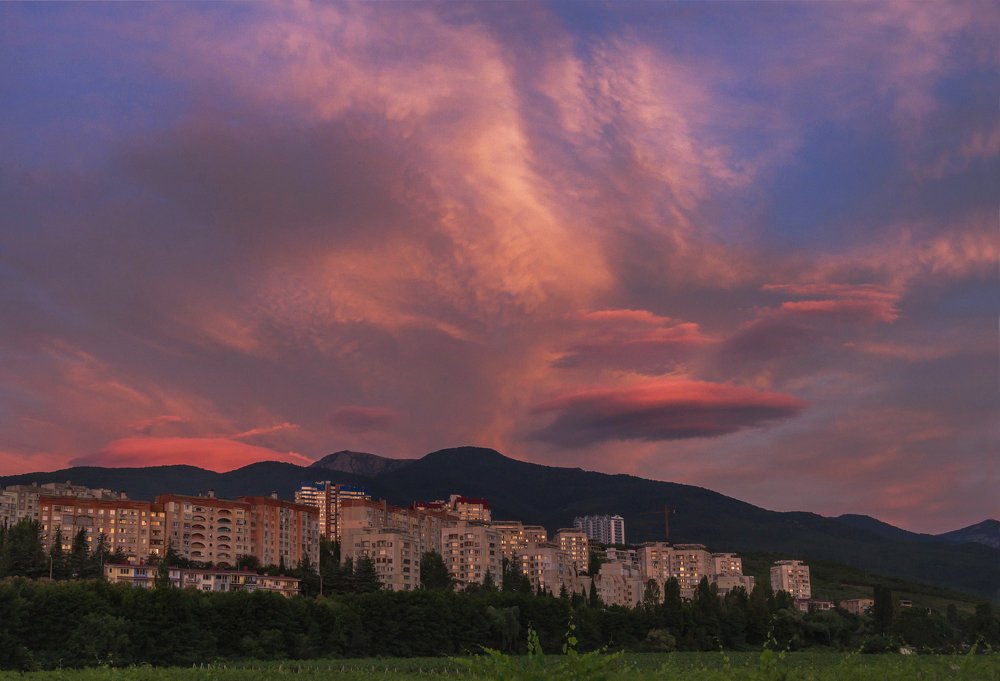 Рассвет в Алуште