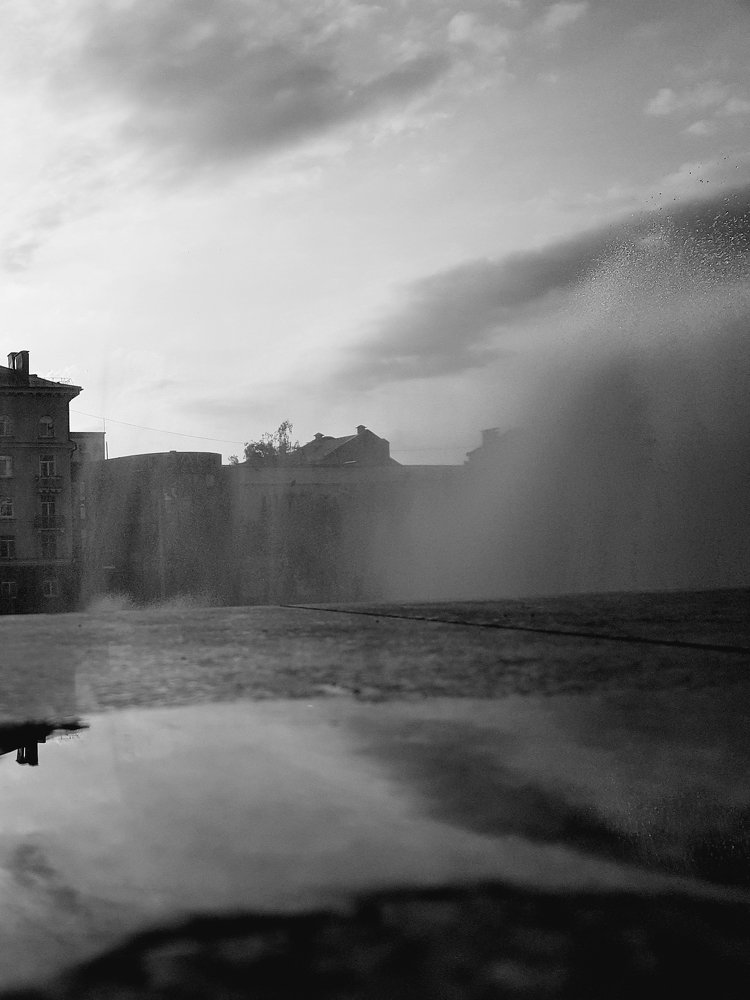 Брызги фонтана