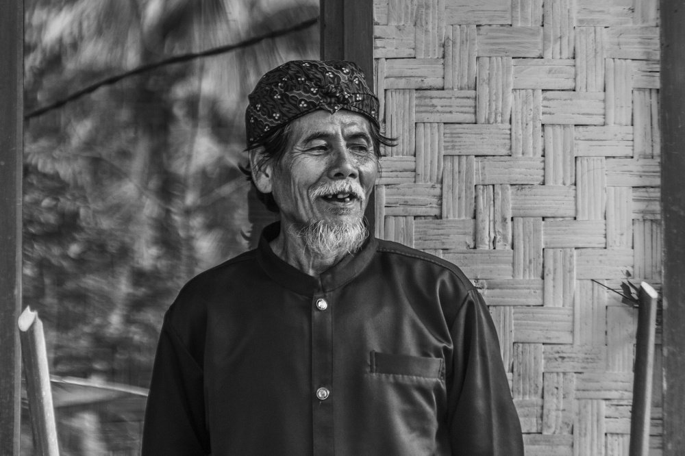 Old man from Sinar Resmi