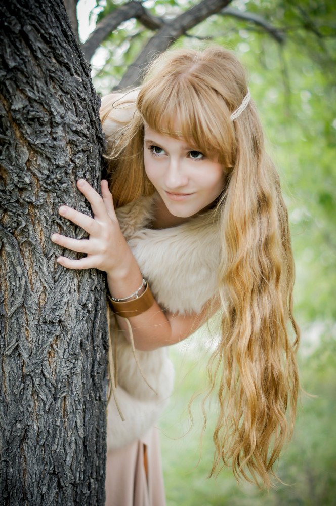 Девочка - весна