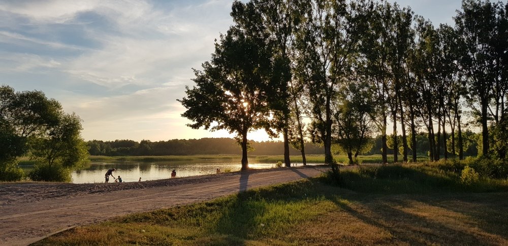 На закате дня