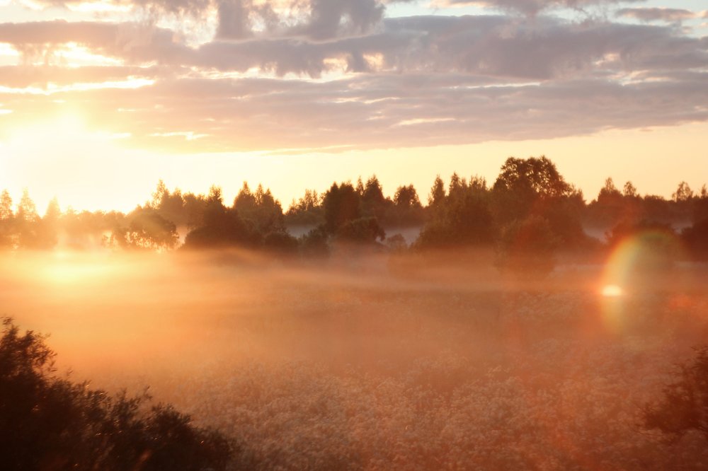 Рассвет в Тверской области